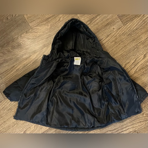 Unisex Hooded Blue Winter Puffer Coat Size 4/5  toddler coat - Picture 4 of 5